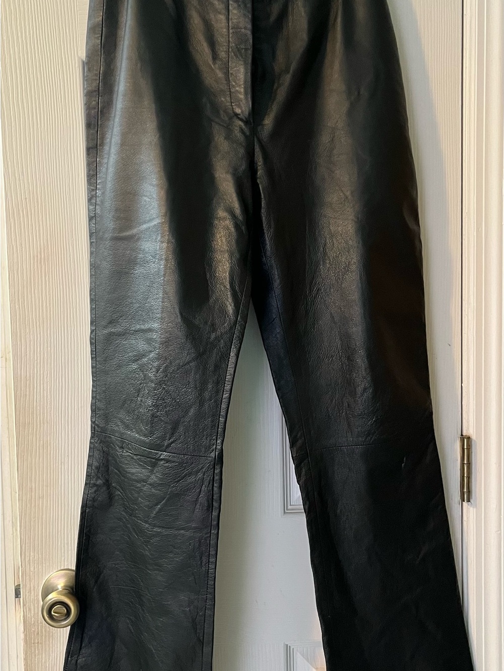 Black Leather Pants